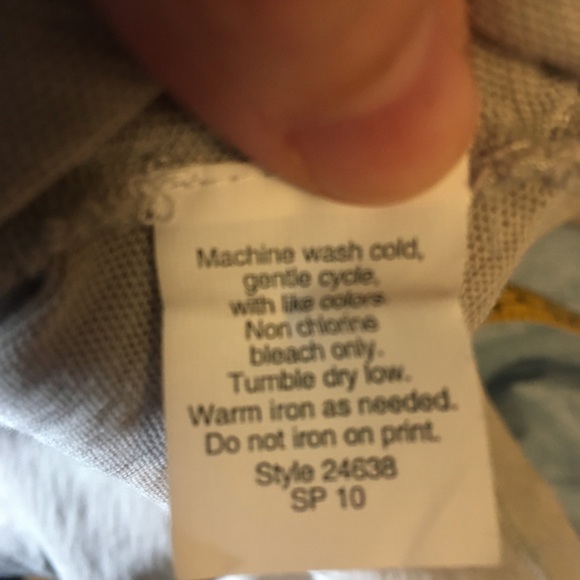 J.Crew Light Beige/Grey Extra Large Painter Tee - Picture 4 of 4